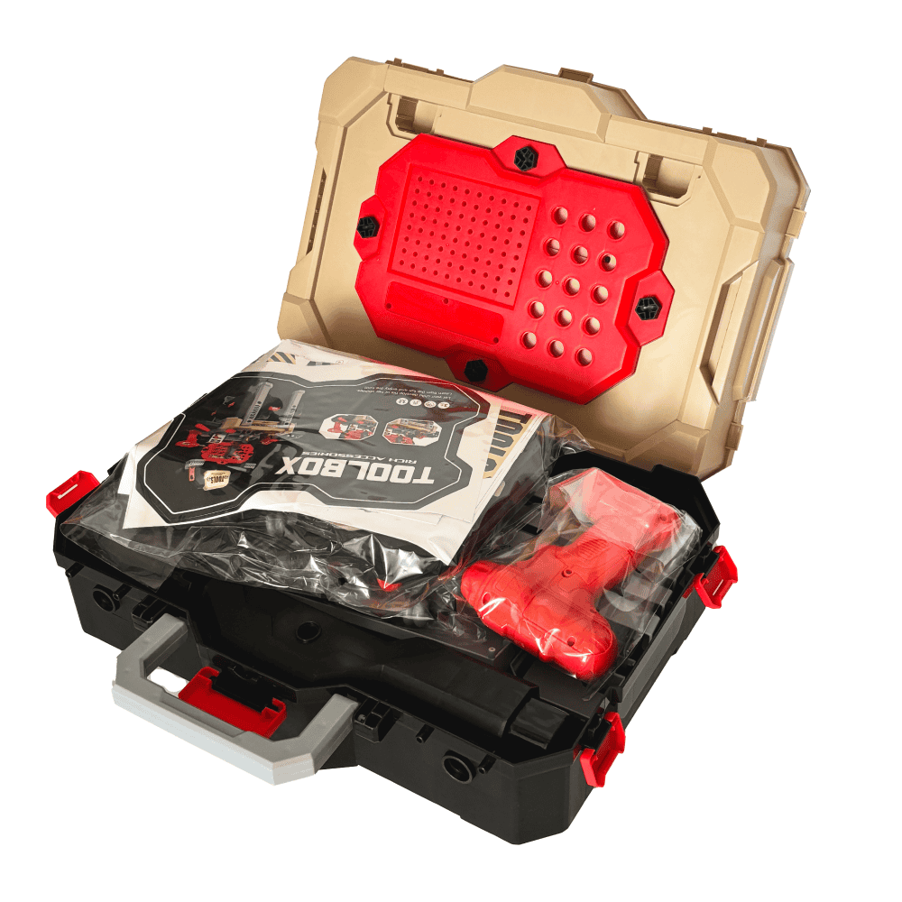 Electric Drill Tool Table:Little Engineer's Dream Workshop