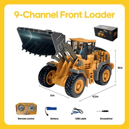 Remote Control Excavator with Metal Shovel