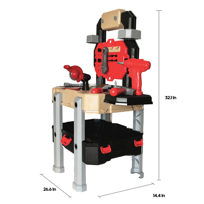 Electric Drill Tool Table：Little Engineer's Dream Workshop