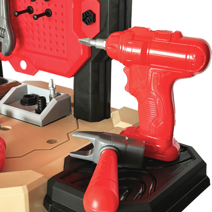 Electric Drill Tool Table：Little Engineer's Dream Workshop