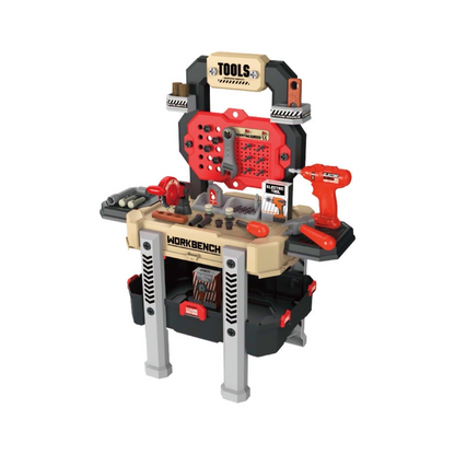 Electric Drill Tool Table：Little Engineer's Dream Workshop