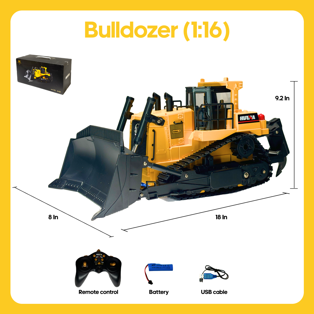 Large RC Construction Vehicles