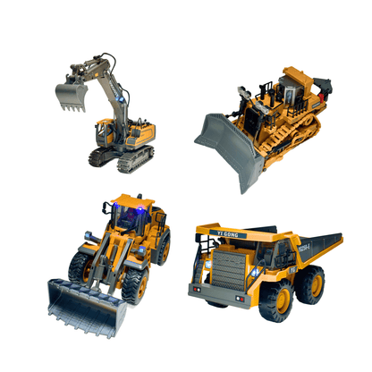 Remote Control Excavator with Metal Shovel