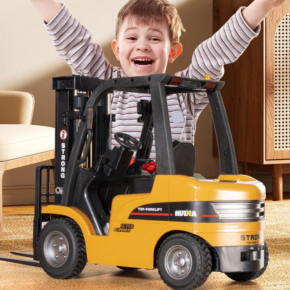 Remote Control Forklift With Alloy Parts: Dream- Building Mini Construction Vehicle