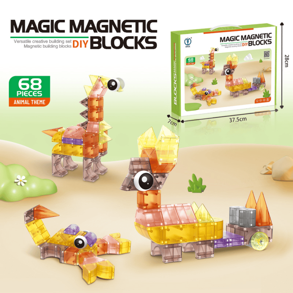 Magic Magnetic Blocks - Creative Play Set