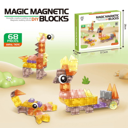 Magic Magnetic Blocks - Creative Play Set