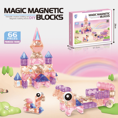 Magic Magnetic Blocks - Creative Play Set