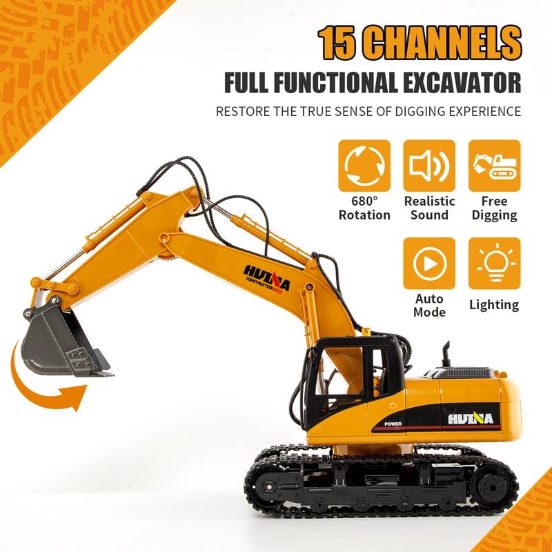 Dream Buzz Jumbo RC Excavator with Alloy