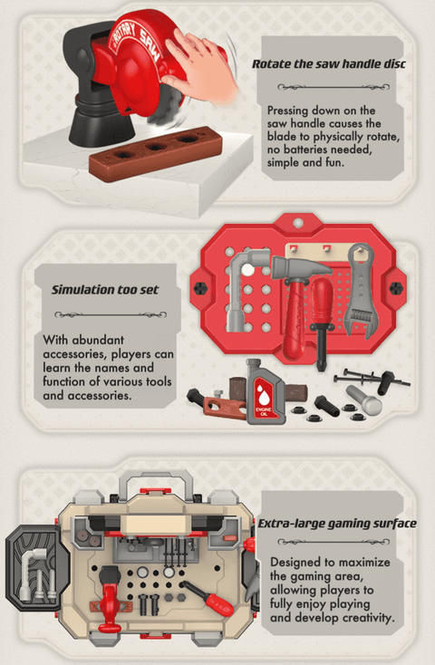 Electric Drill Tool Table：Little Engineer's Dream Workshop - Dream Buzz