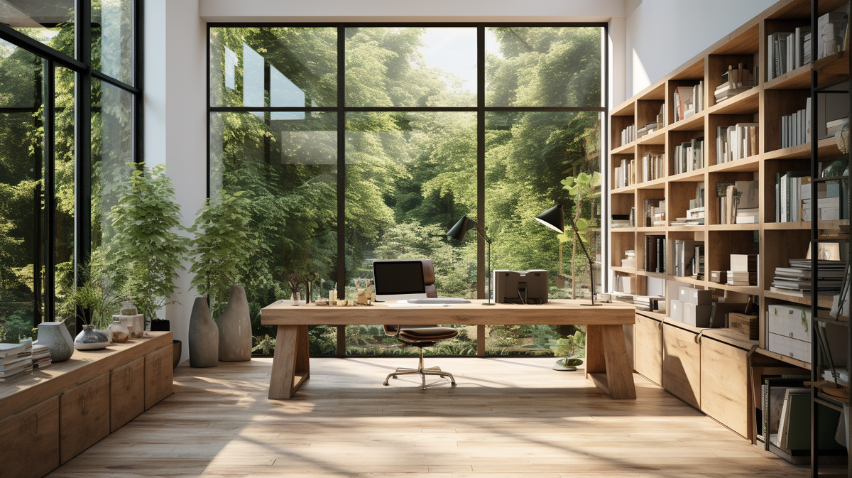 Combine Home Office & Living Room | Dream Buzz Store