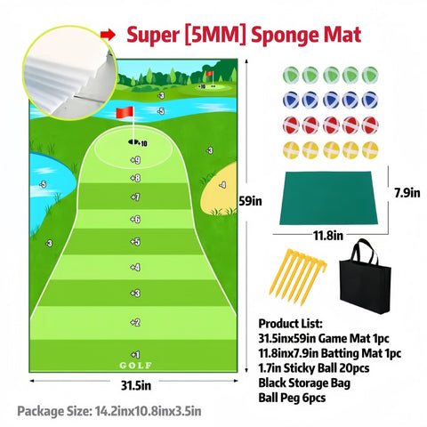 Golf Gaming Mat - Dream Buzz