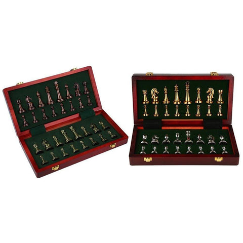 Medieval Chess Set with Wooden Chessboard - Dream Buzz