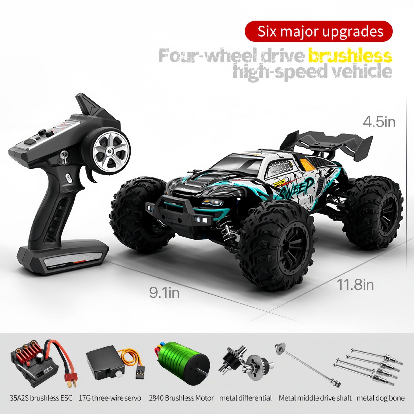 RC PRO Brushless 4WD Car - Dream Buzz