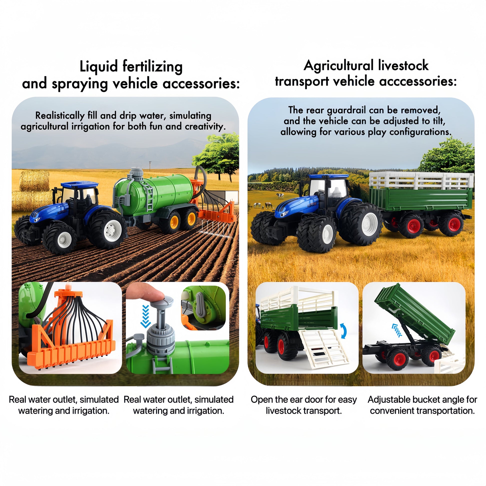 Remote Control Farm Tractor Toy - Dream Buzz