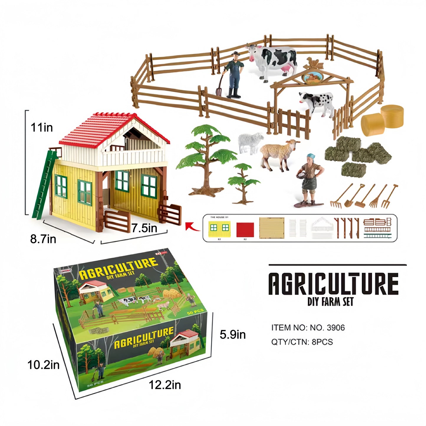 Remote Control Farm Tractor Toy - Dream Buzz